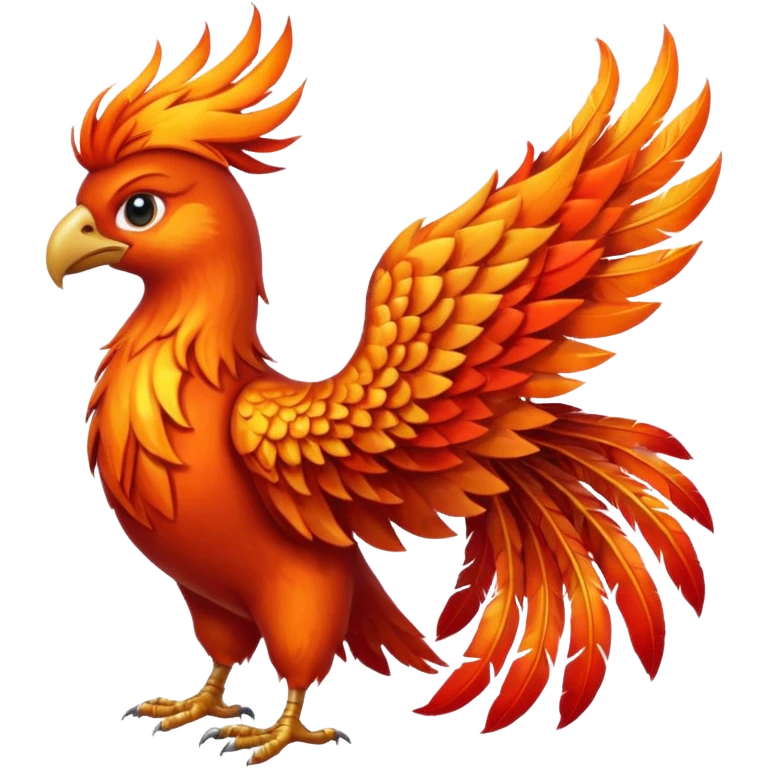 Fire phoenix emoji