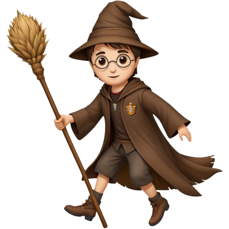harry potter broom emoji