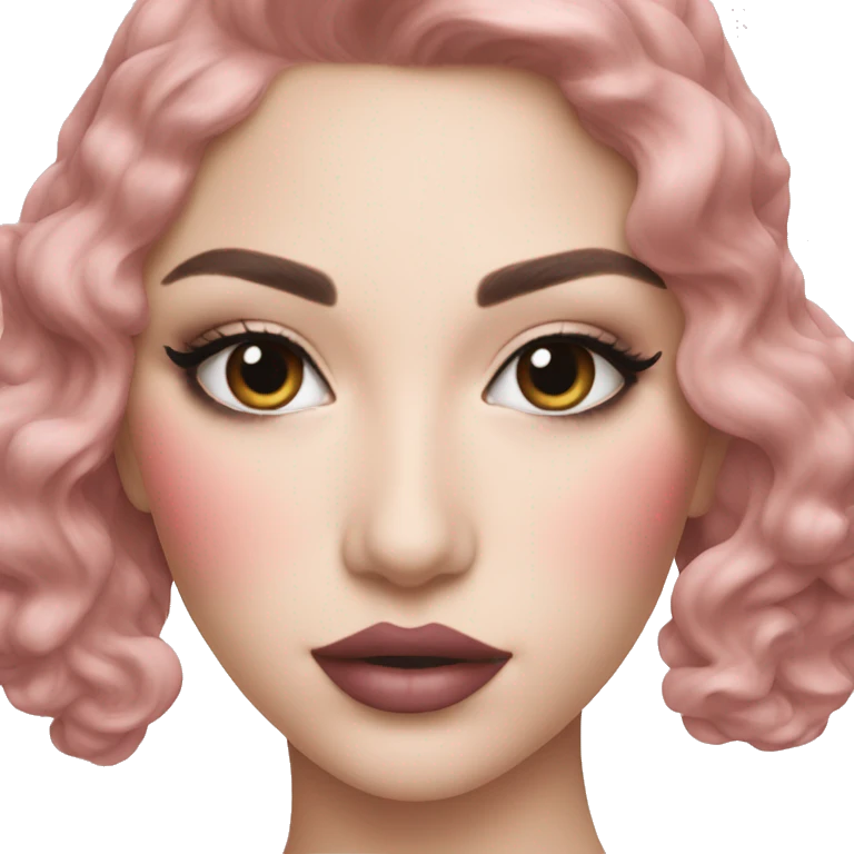 Dior blush emoji