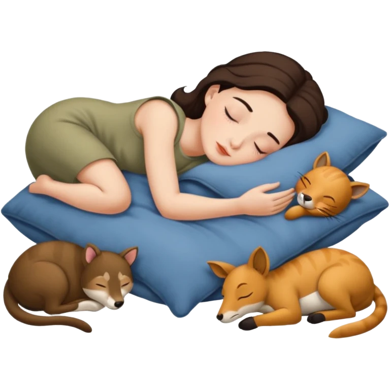 Marie Joseph les animaux font dodo emoji