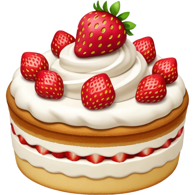 Strawberry chiscake emoji