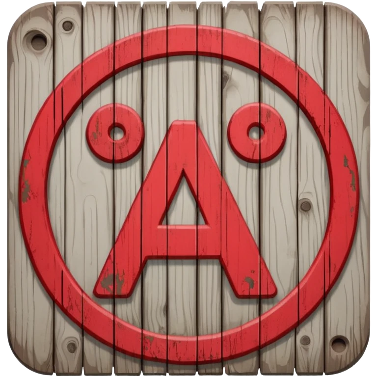 anti AI sign emoji