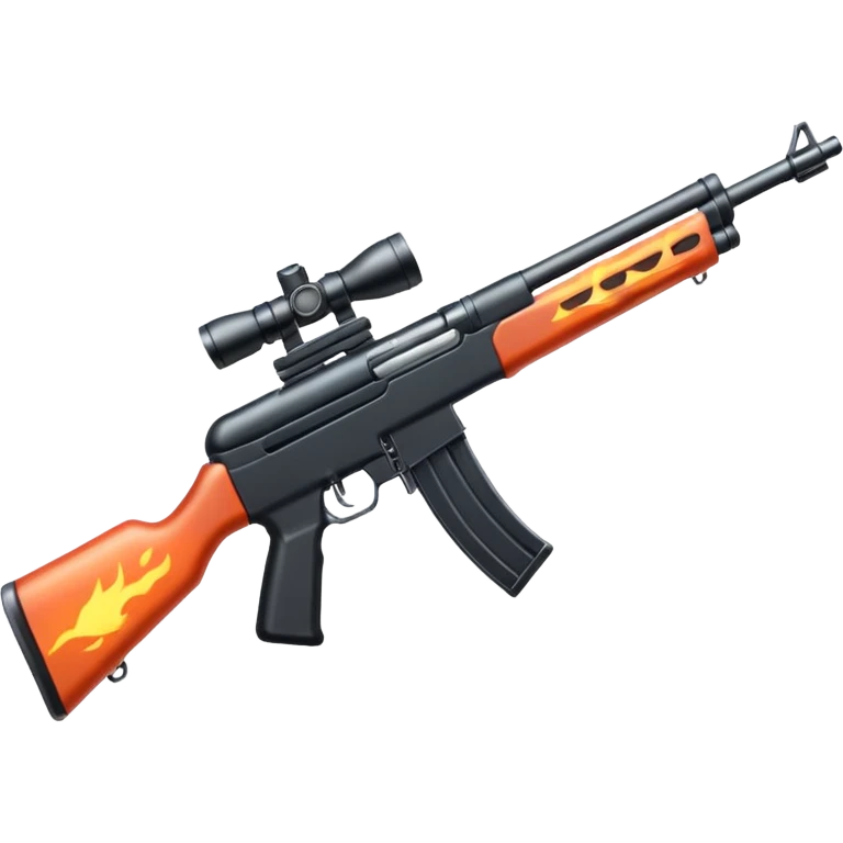 Fire arms rifle emoji emoji