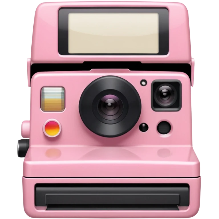 pink polaroid photo emoji