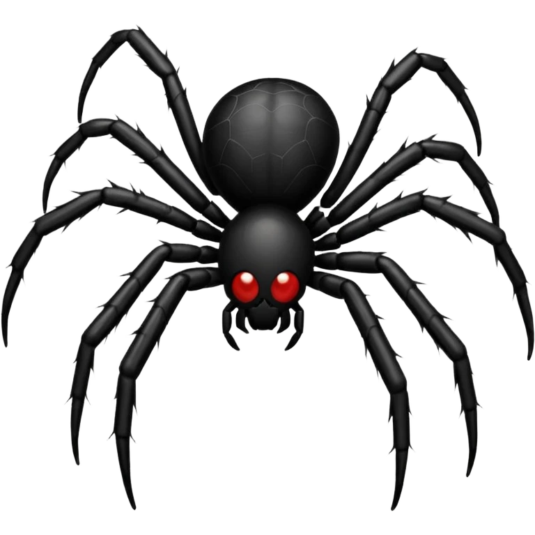 Make a spider crawling emoji