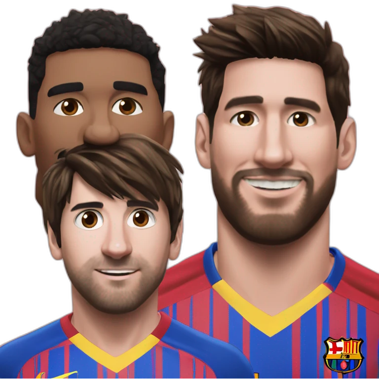 Messi ney.ar and suarez emoji