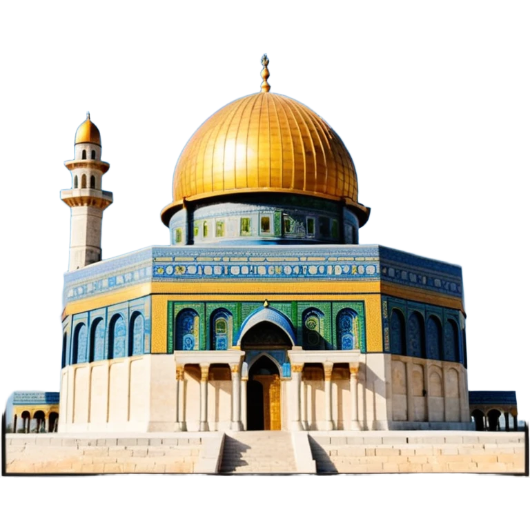 Dome of the rock, Palestine emoji