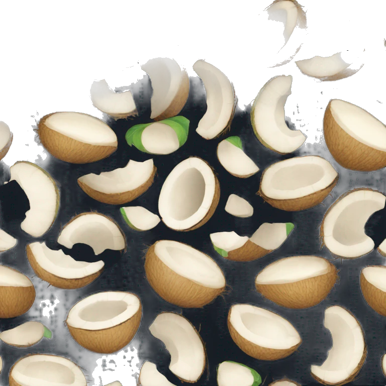 coconut eclipse emoji