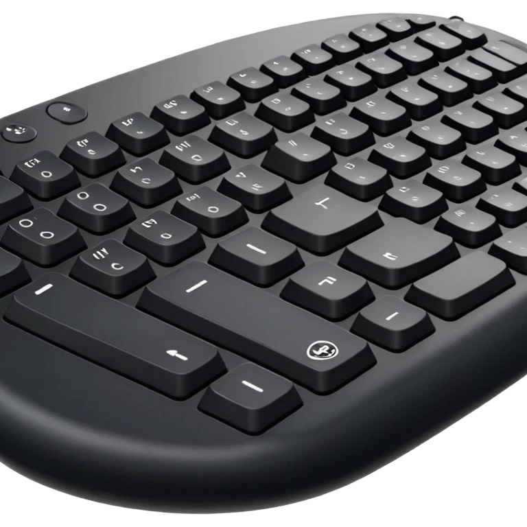 A keboard emoji