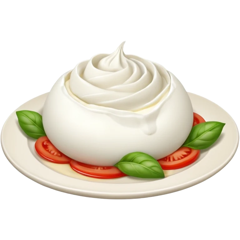 burrata cheese emoji