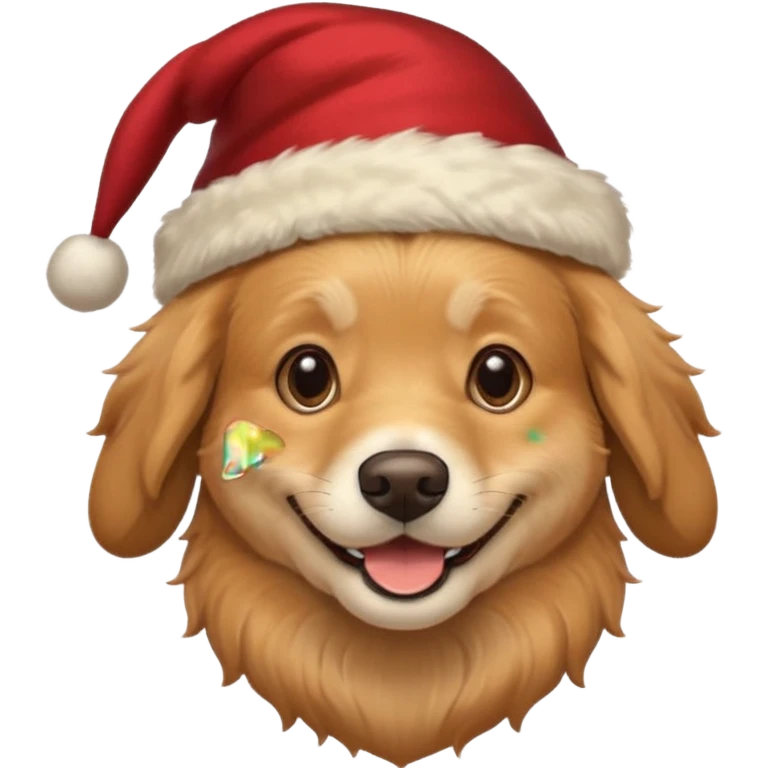 dog with festive hat  emoji