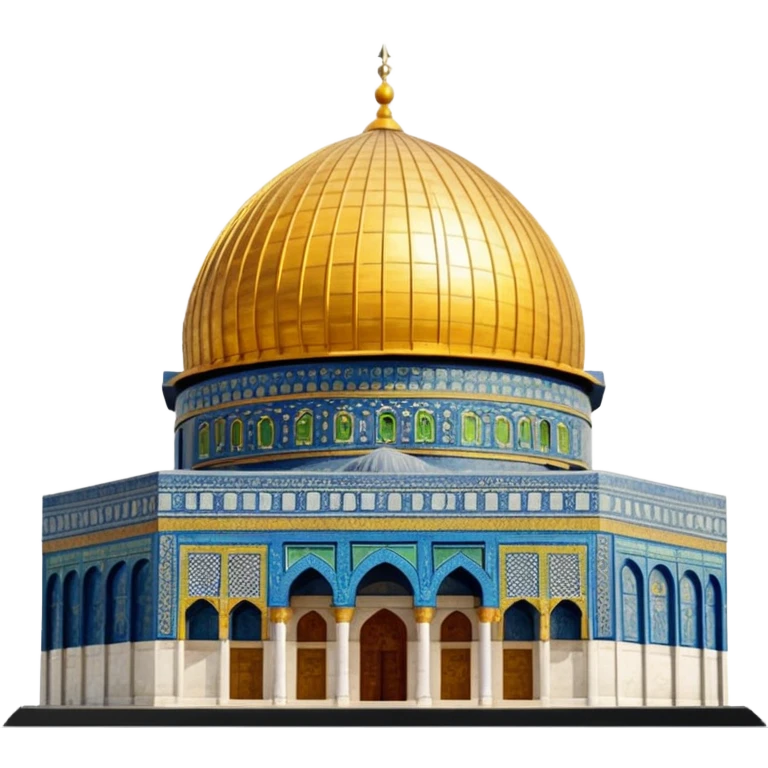 Dome of the rock, Palestine emoji