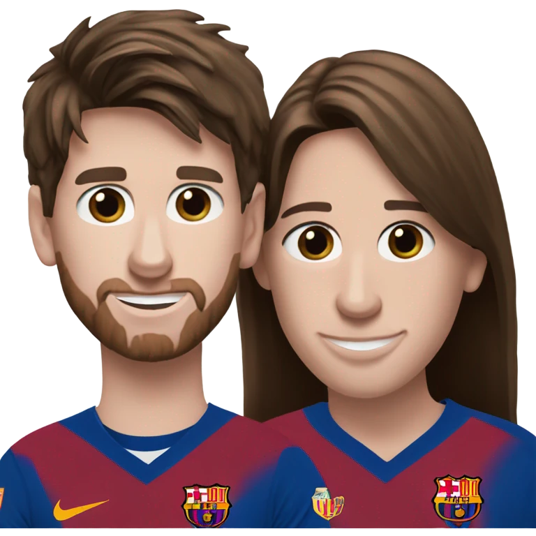 Messi y Josh Allen emoji