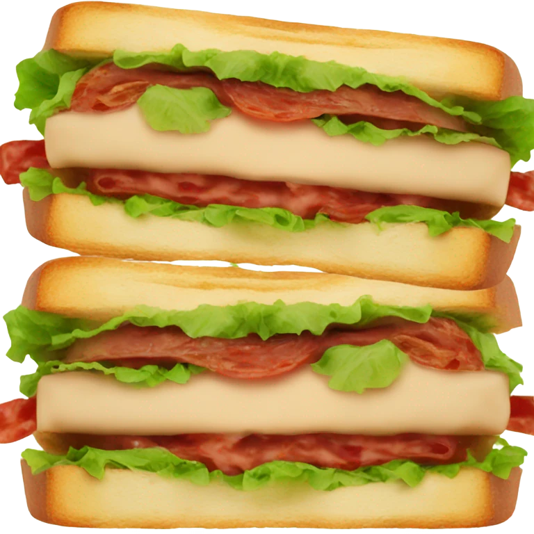red sauce inside BLT emoji