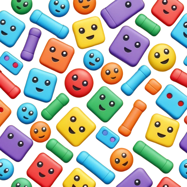 Scattered Toys on the floor  emoji