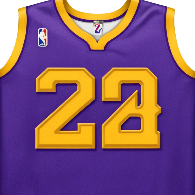 los angeles lakers jersey emoji