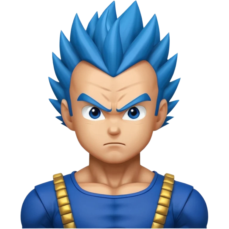 Vegeta blue emoji