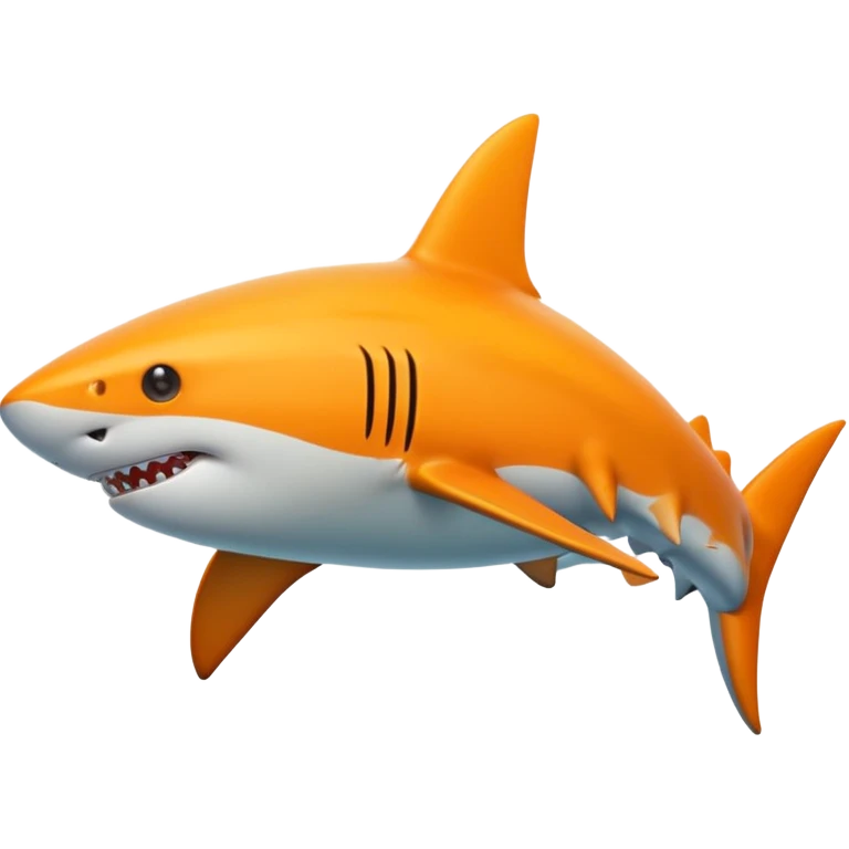 orange  Shark emoji