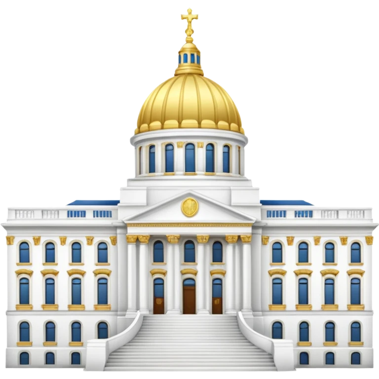 make the png emoji of Ukraine president's office building emoji