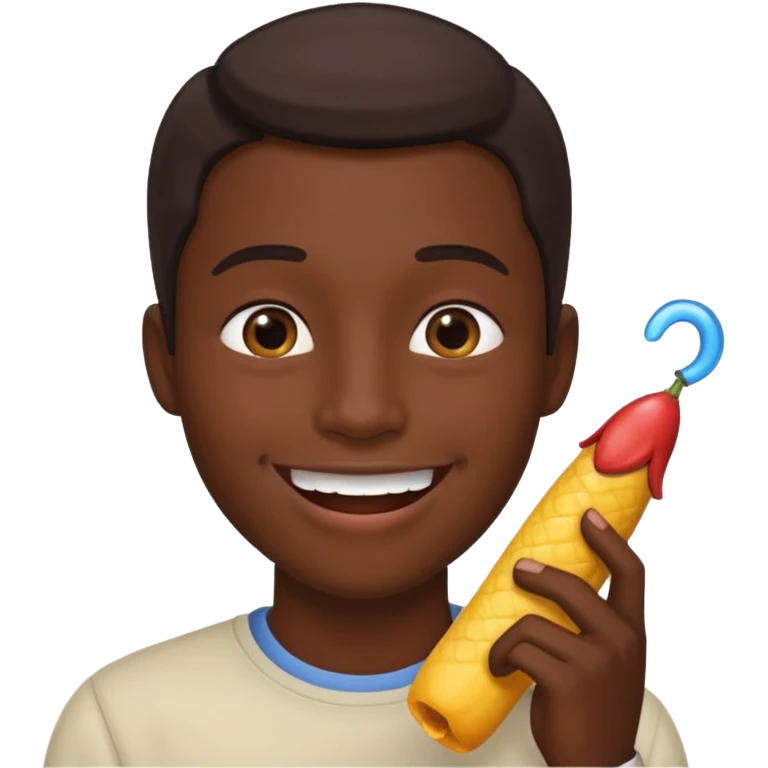 Gay emoji sucking long cock emoji
