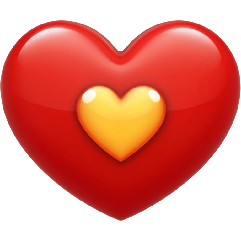 Una p dentro de un corazón rojo emoji