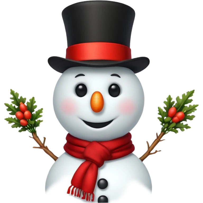 snow man emoji