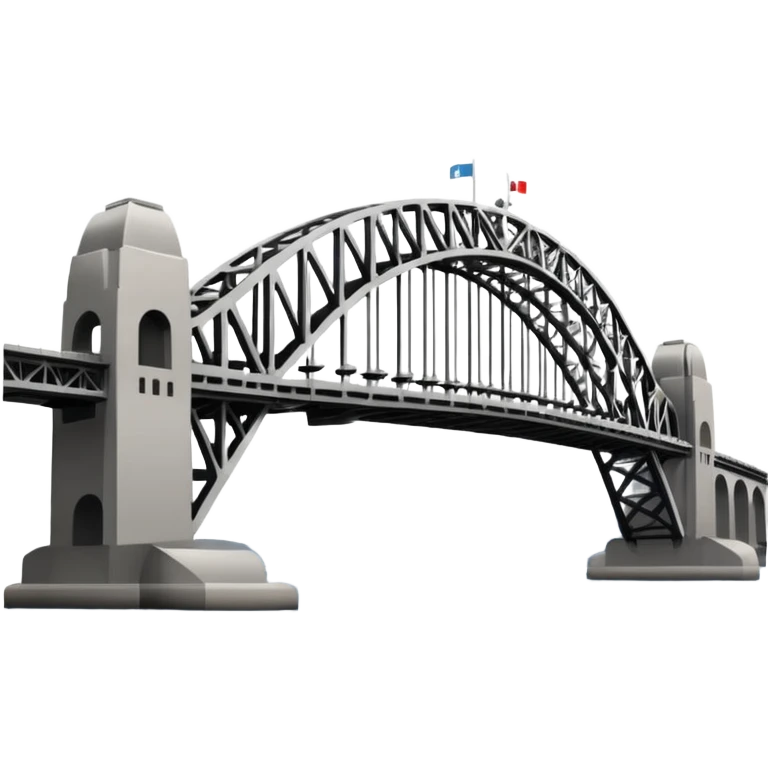 Sydney harbour bridge emoji