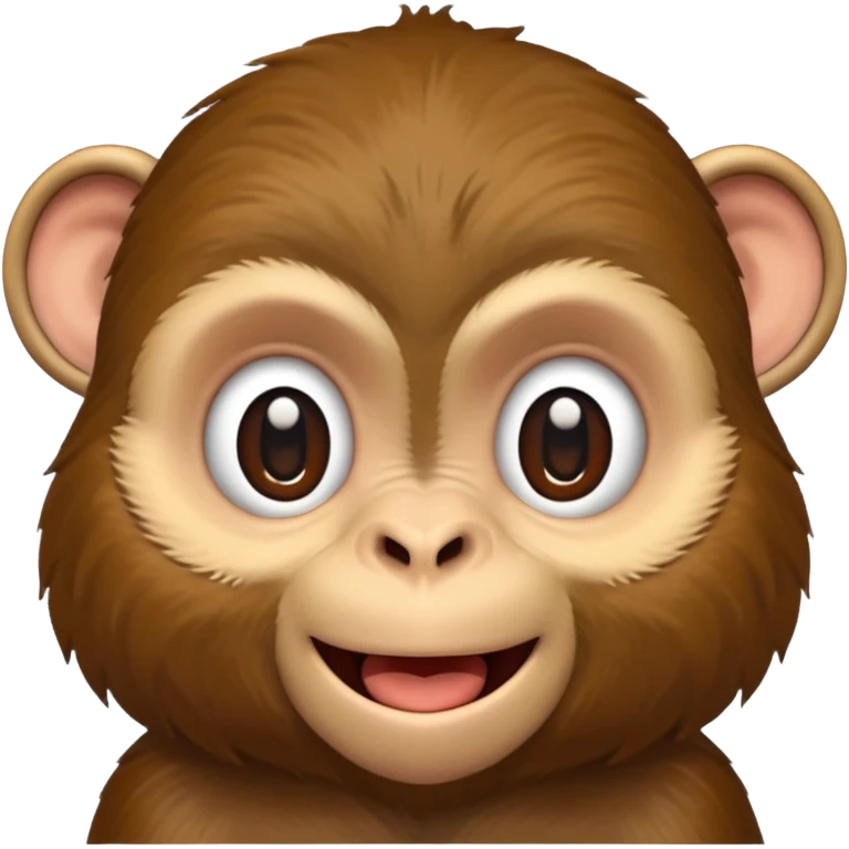 monkey visiting friend emoji