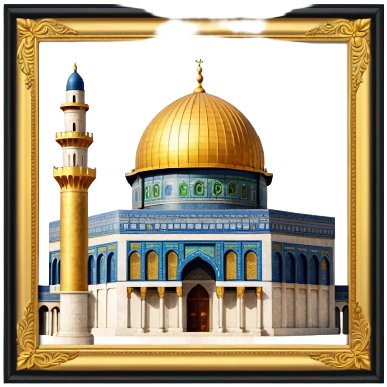 Dome of the rock, Palestine emoji