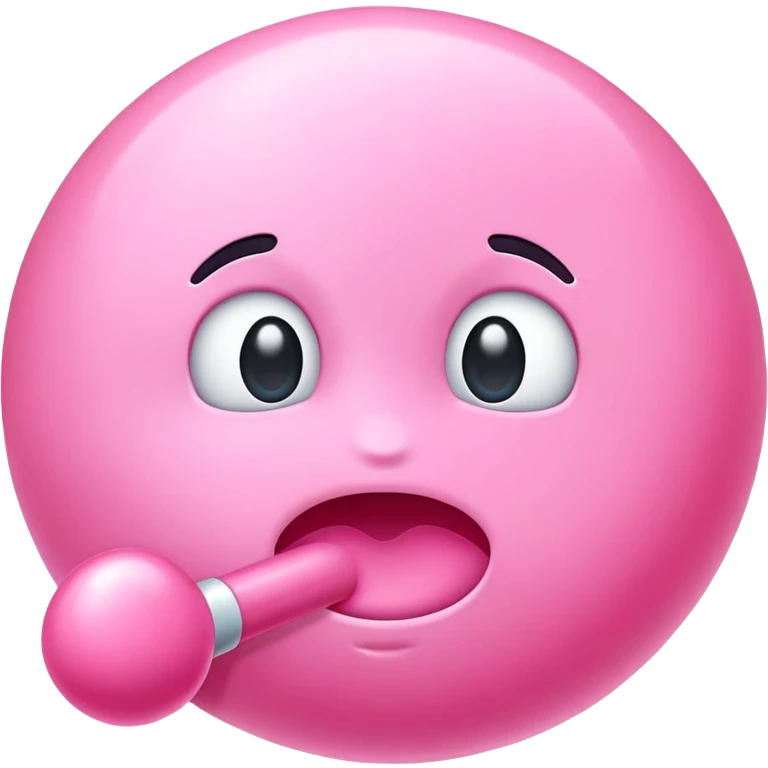 Pink  emoji