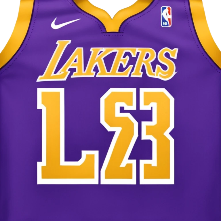 los angeles lakers jersey emoji