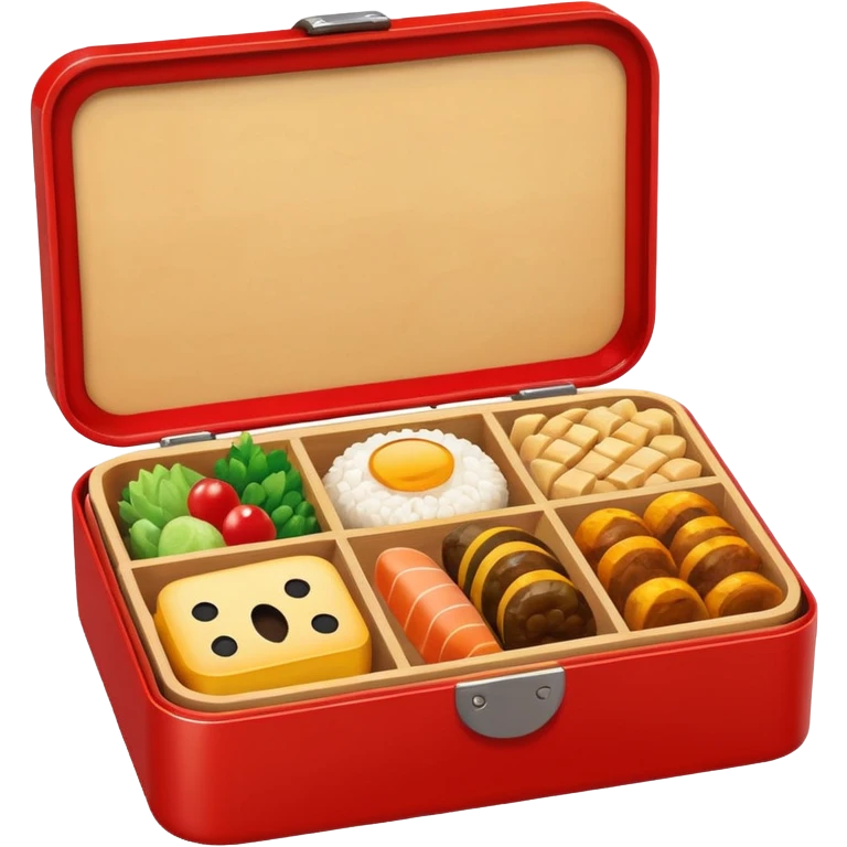 Bento box emoji