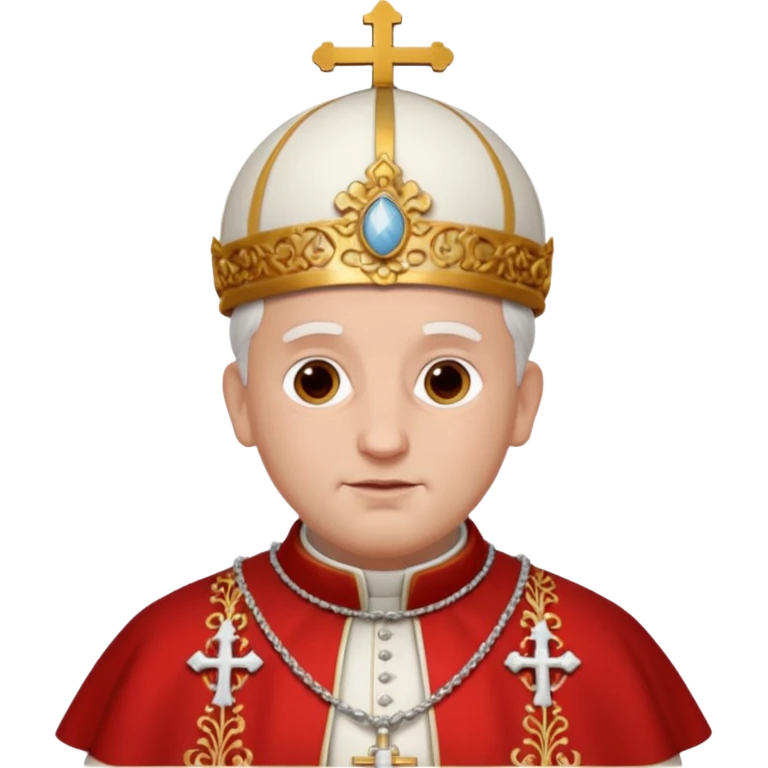 Pope Leo with Mozetta emoji