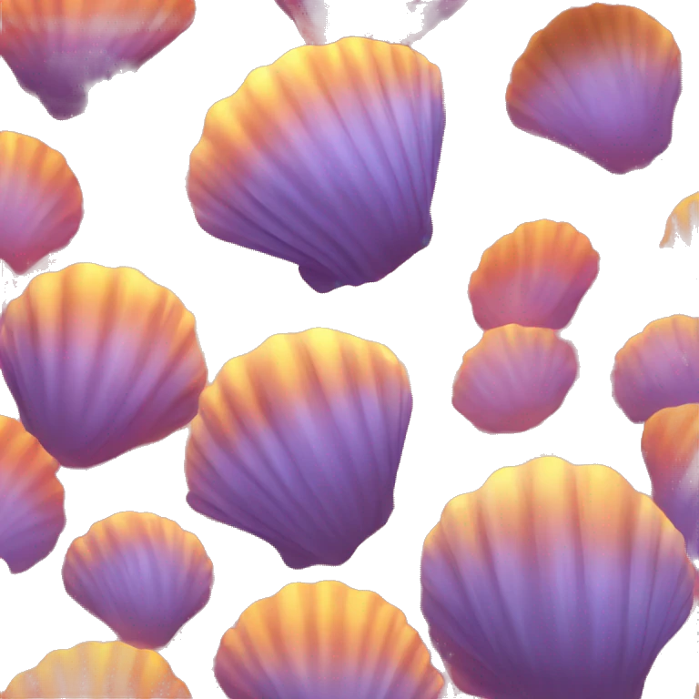 Sunset shell  emoji