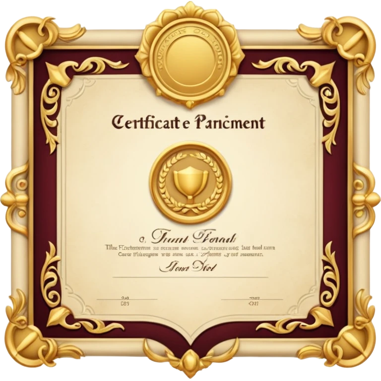 Certif  emoji