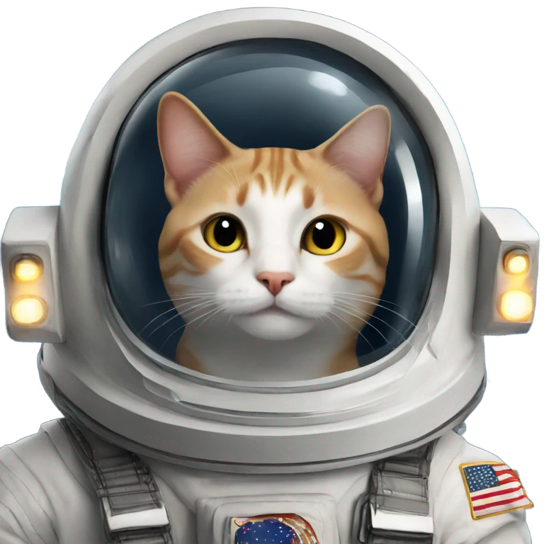 Cat in space emoji