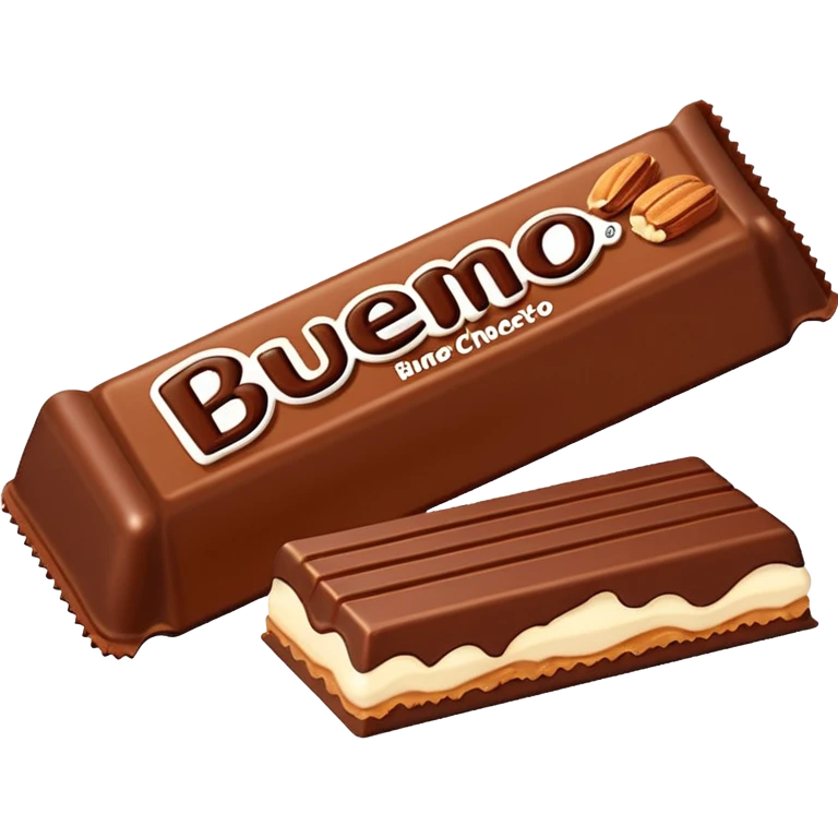 kinder bueno emoji