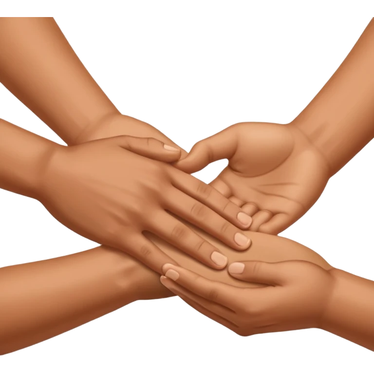 Massaging hands emoji