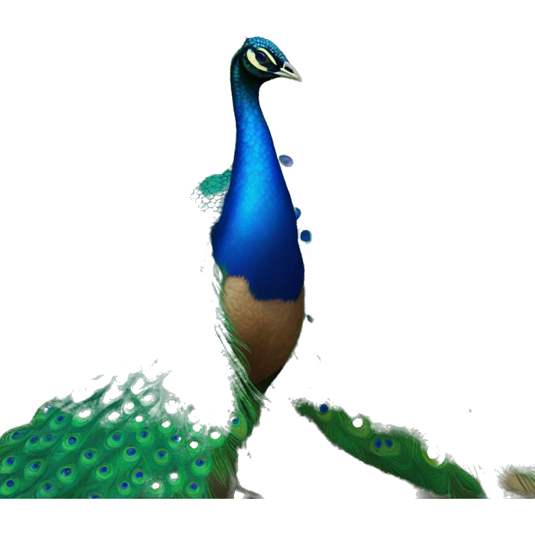 serbian peacock emoji