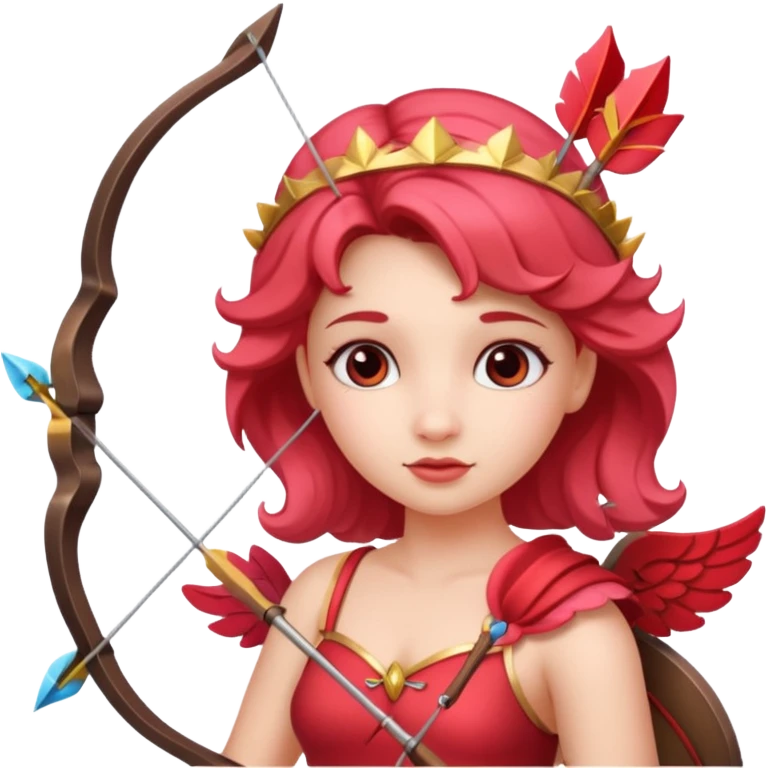 Cupid queen emoji