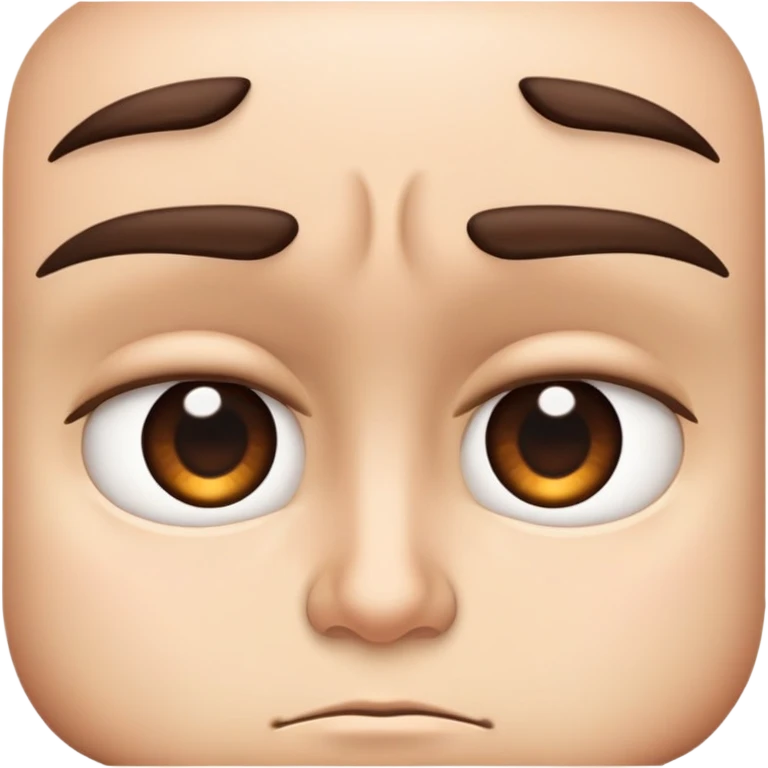 Side eye emoji