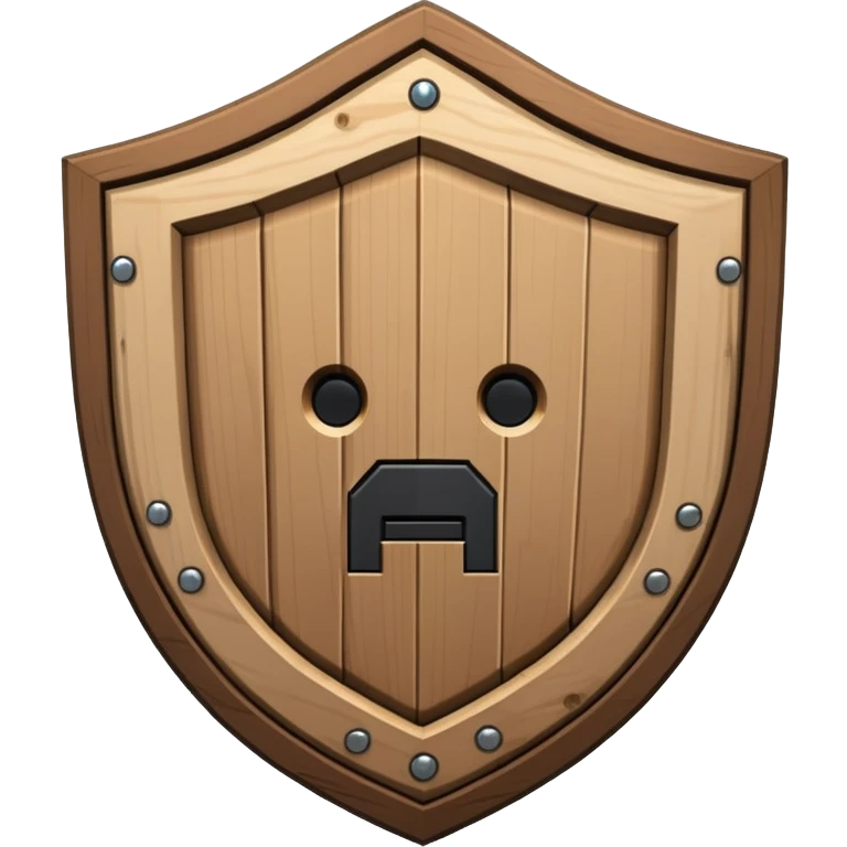 Minecraft shield  emoji