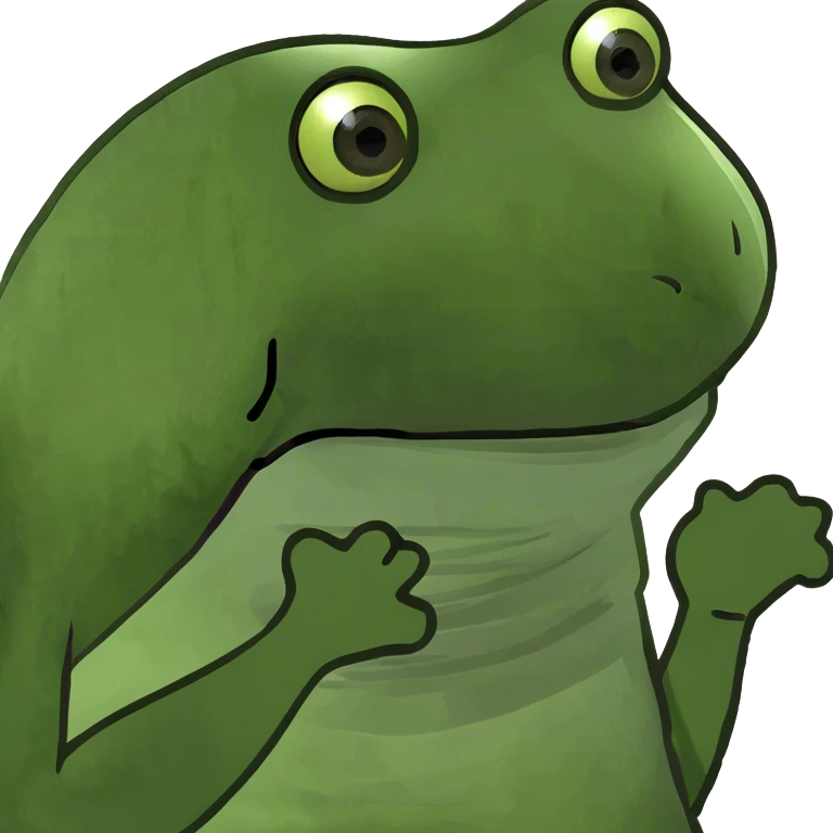 Frog emoji