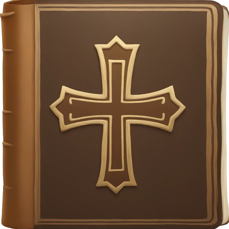 brown Bible emoji