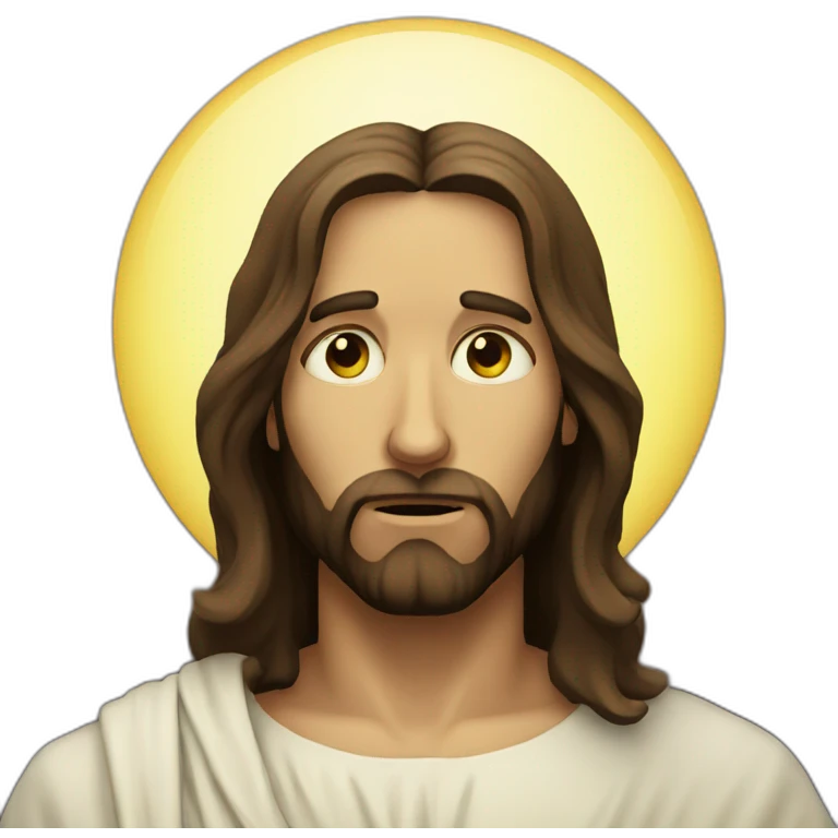 sad emo jesus  emoji