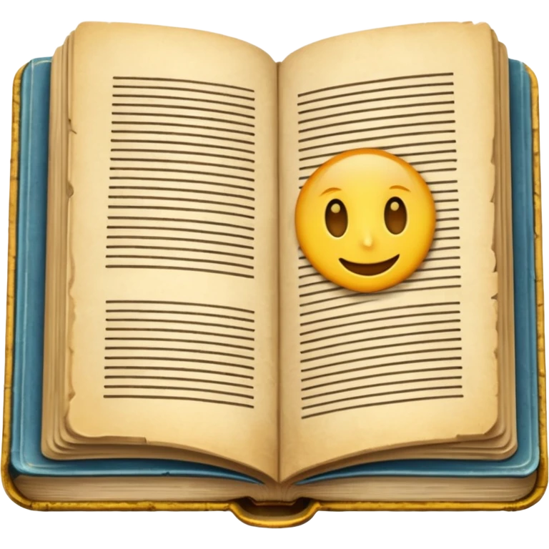 Old Story Book emoji