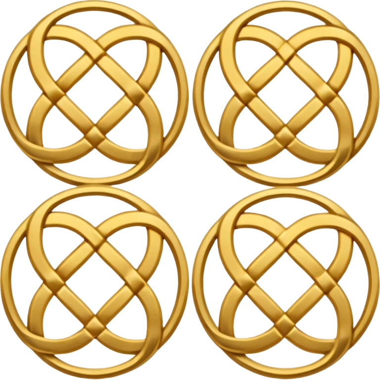4 Celtic circles emoji