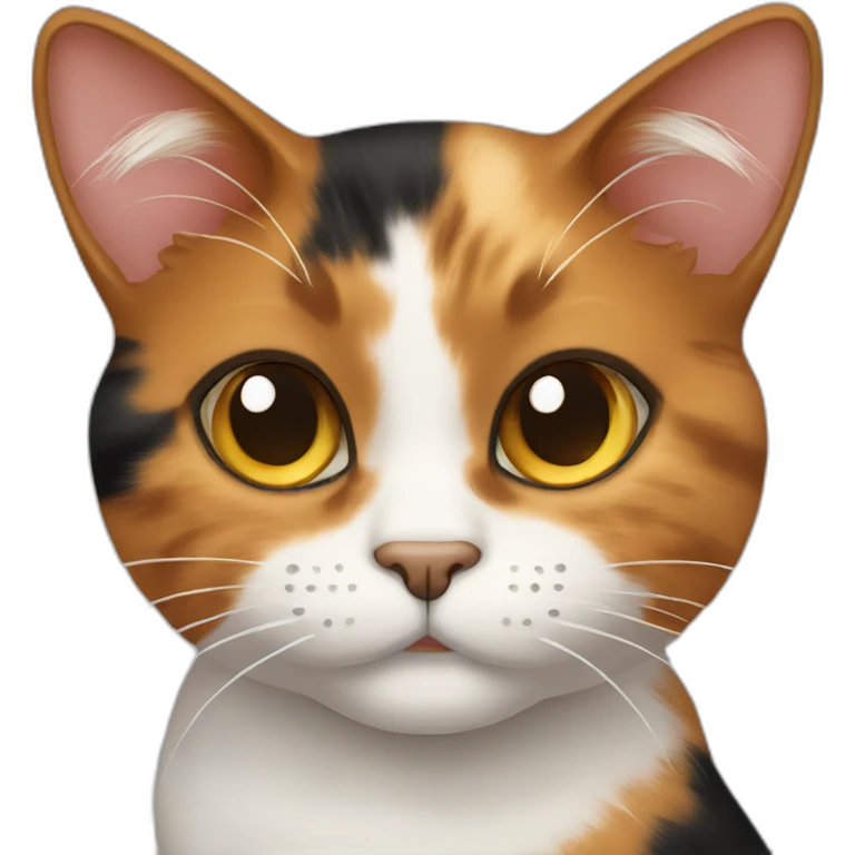 Calico cat emoji