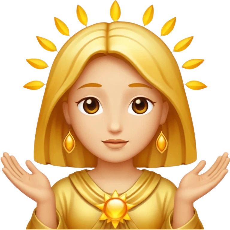 God blessing emoji