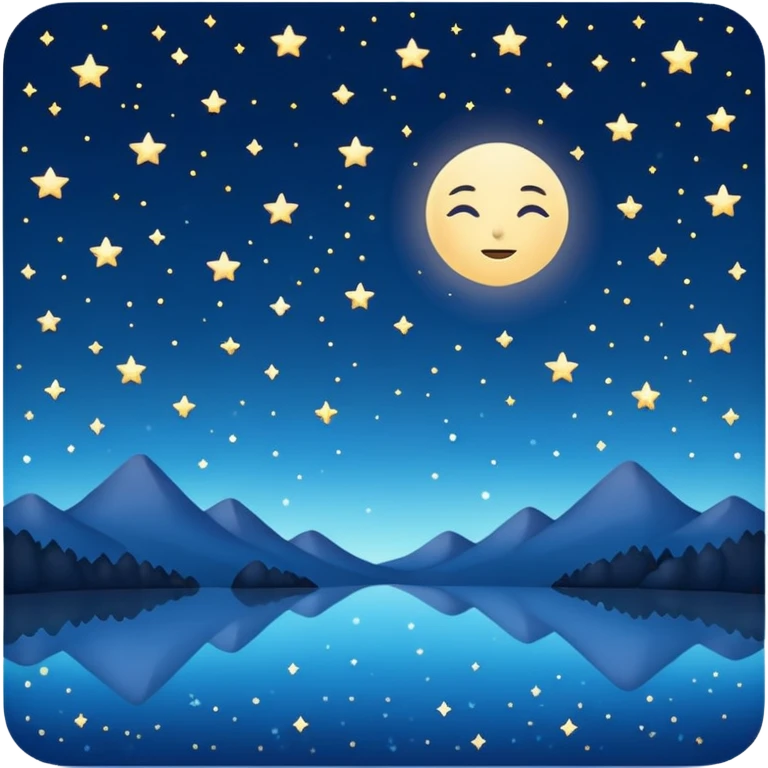 İyi geceler emoji